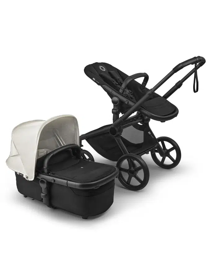 Коляска 2 в 1 Bugaboo Fox 5 Renew complete BLACK/HERITAGE BLACK-MISTY WHITE 100051145