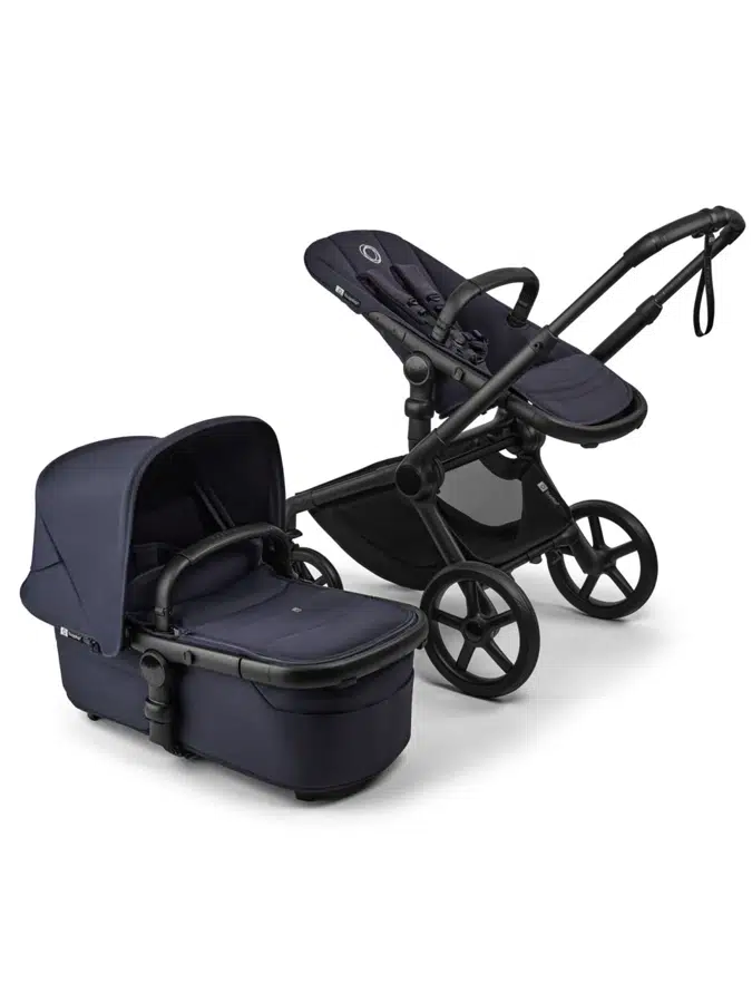 Коляска 2 в 1 Bugaboo Fox 5 Renew complete BLACK/DEEP INDIGO-DEEP INDIGO 100051129