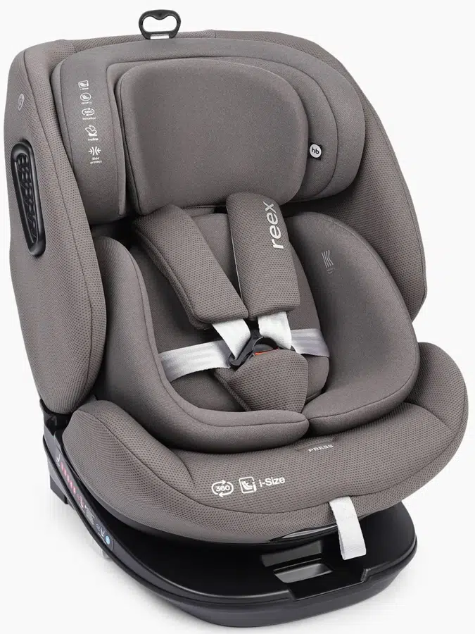 Автокресло 0+/1/2/3 Happy Baby REEX graphite