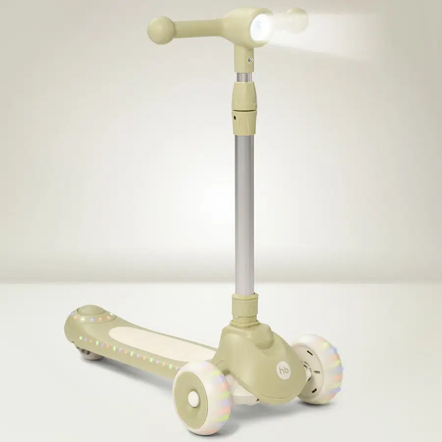 Самокат Happy Baby WEEZY light olive