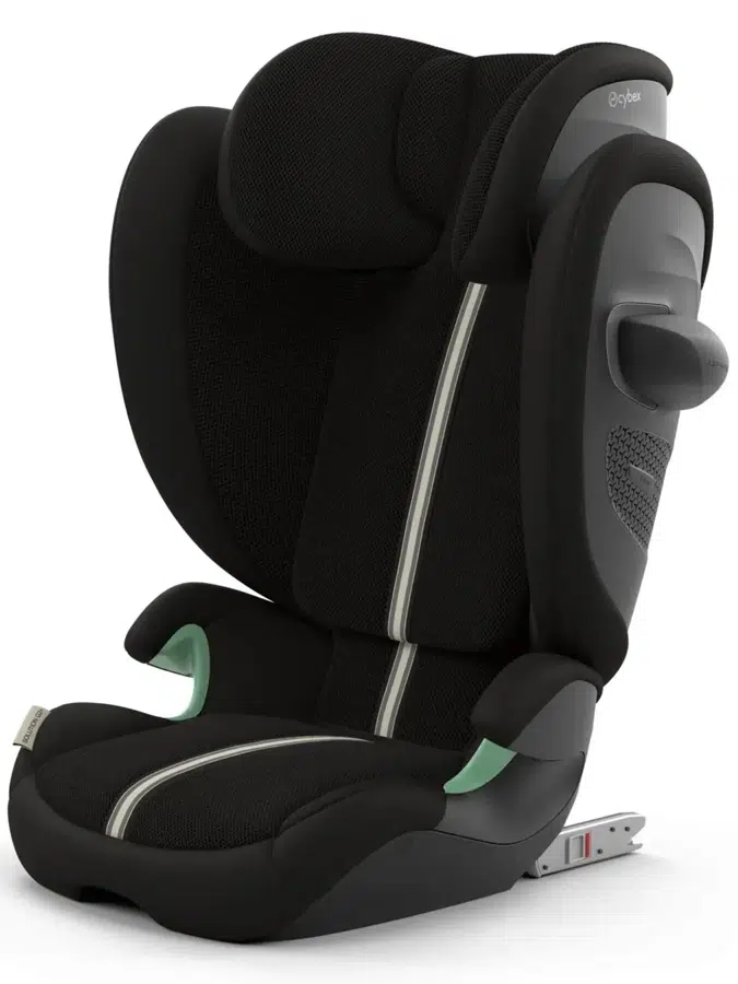 Автокресло 2/3 CYBEX Solution G2 Plus Moon Black, от 3 до 12 лет, 15-36 кг (100 до 150 см), ISOFIX, черный