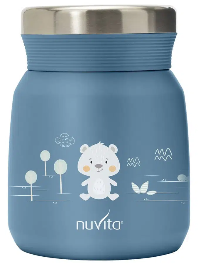Термос детский Nuvita для еды и жидкости 4471, 300 мл, синий NU-PPCP0050