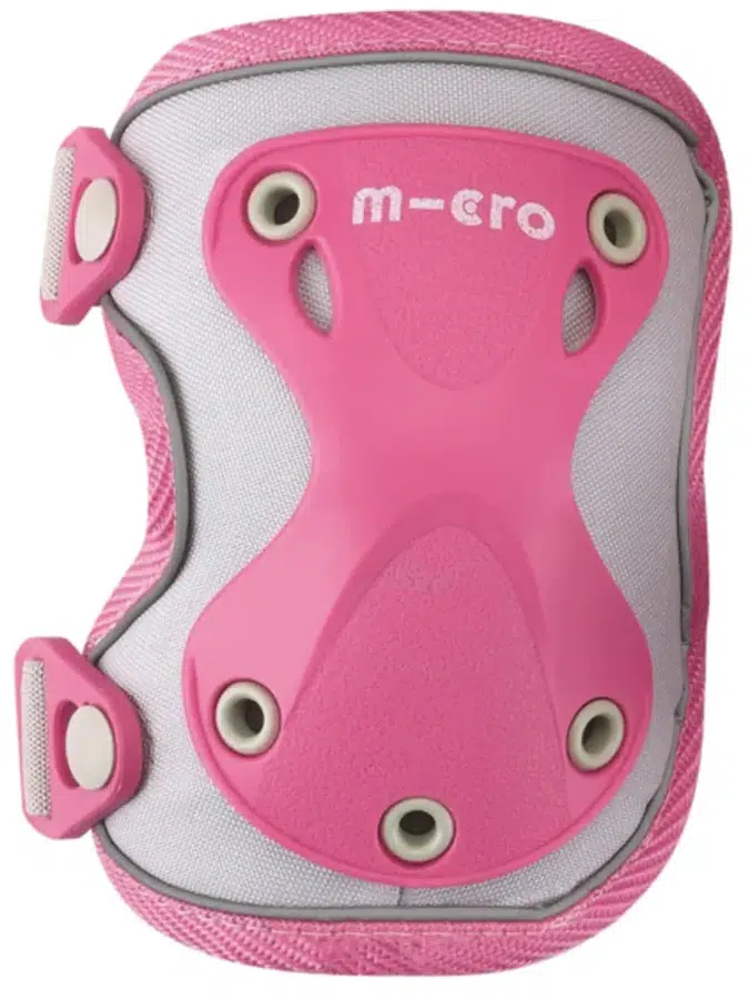 Комплект защиты Micro светоотражающий розовый (M)
