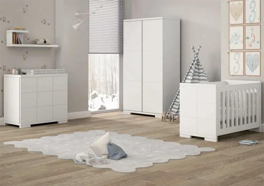 Комплект IKID by Micuna SICILIA: кровать 120*60 см + тумба + шкаф