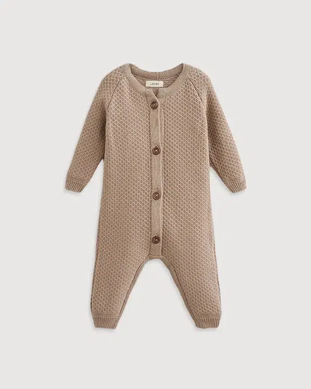 Комбинезон детский Loomknits Капучино р-р 74 (6-9 мес) хлопок W058N-010-74