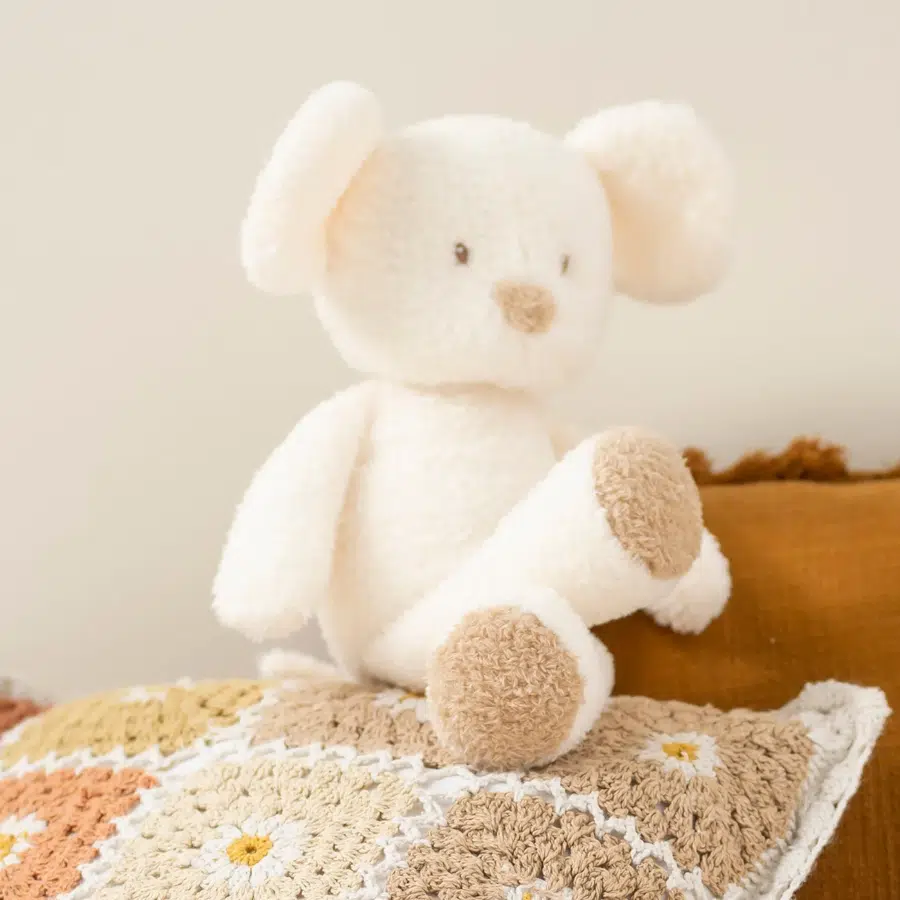 Игрушка мягкая Nattou Soft toy TEDDY Мышка 856027