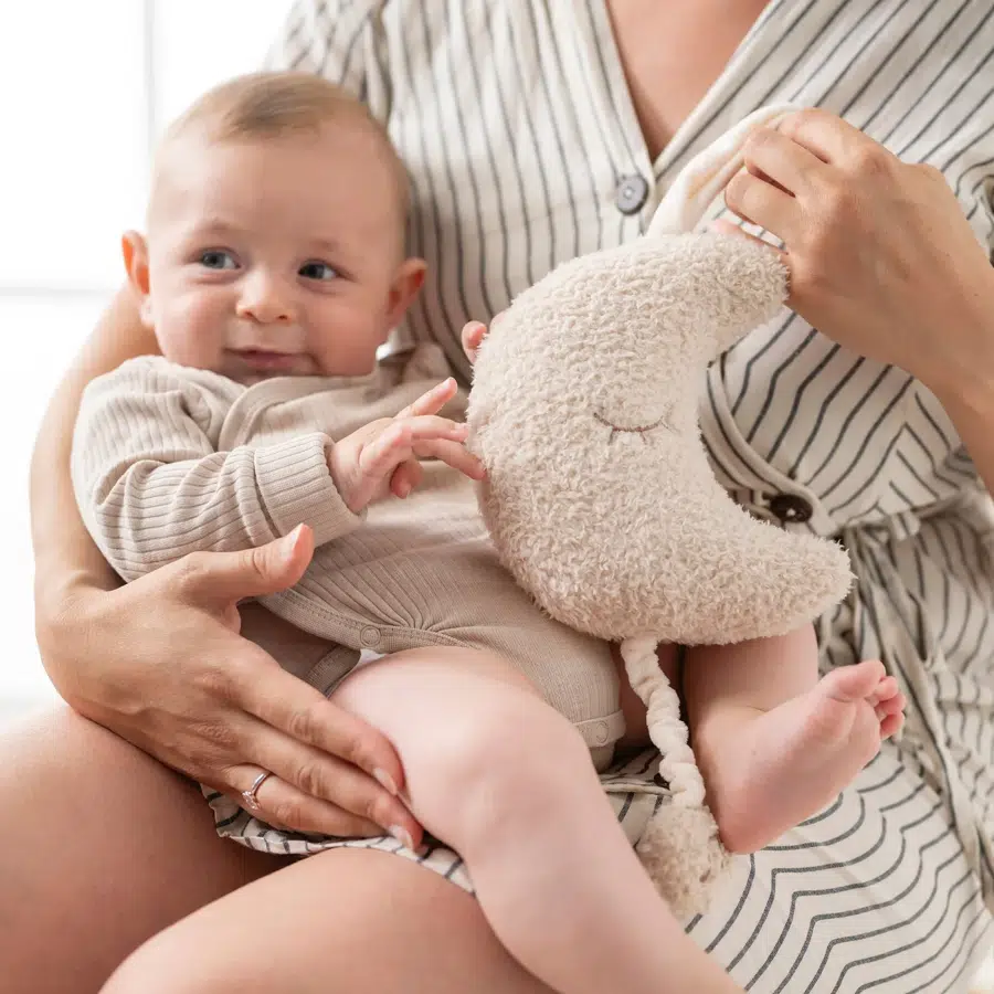 Игрушка мягкая Nattou Musical Soft toy TEDDY Месяц музыкальная 856126