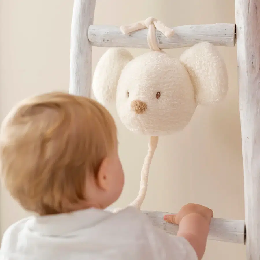 Игрушка мягкая Nattou Musical Soft toy TEDDY Мышка музыкальная 856157