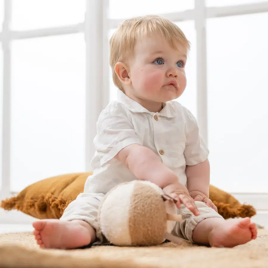Игрушка мягкая Nattou Rattle TEDDY Шар 856256