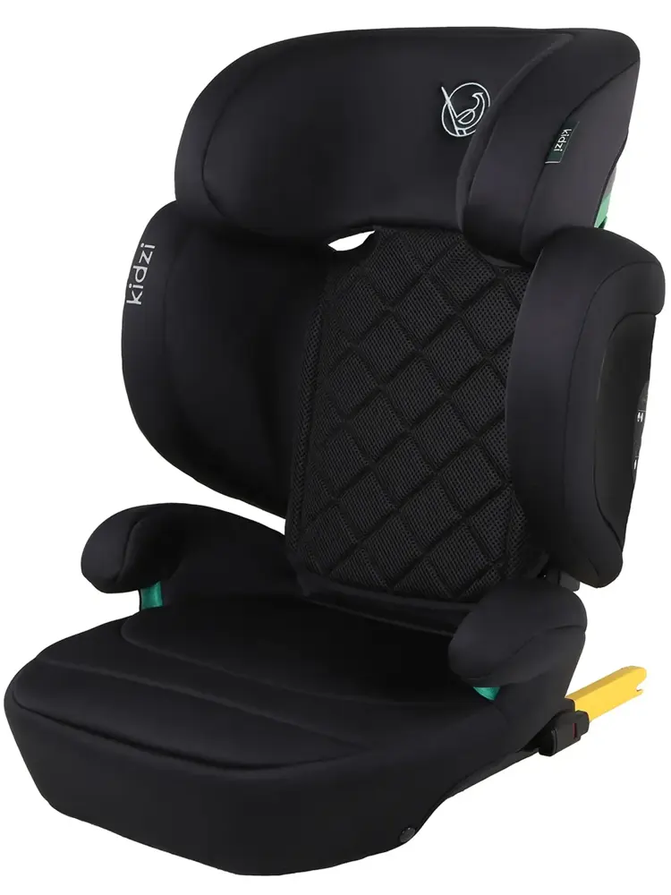 Автокресло 2/3 KIDZI ITIRO i-SIZE, черное