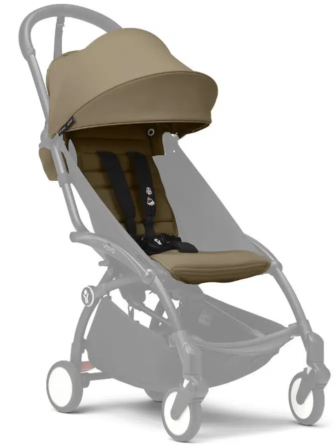 Капюшон и сиденье Stokke/Babyzen YOYO 6+, кофейный (toffee)