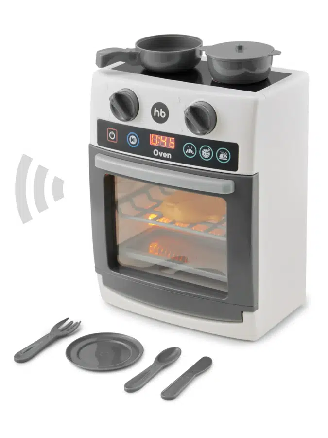Плита игрушечная Happy Baby COOKING TIME «КУКИНГ ТАЙМ» white 331950