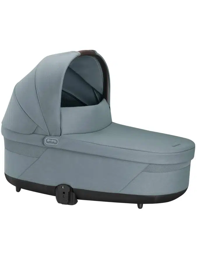 Люлька CYBEX Cot S Lux Balios/Talos Stormy Blue с дождевиком 524002469