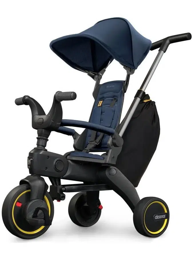 Велосипед - коляска 3-х колесный складной Doona Liki Trike S3 Deep Blue
