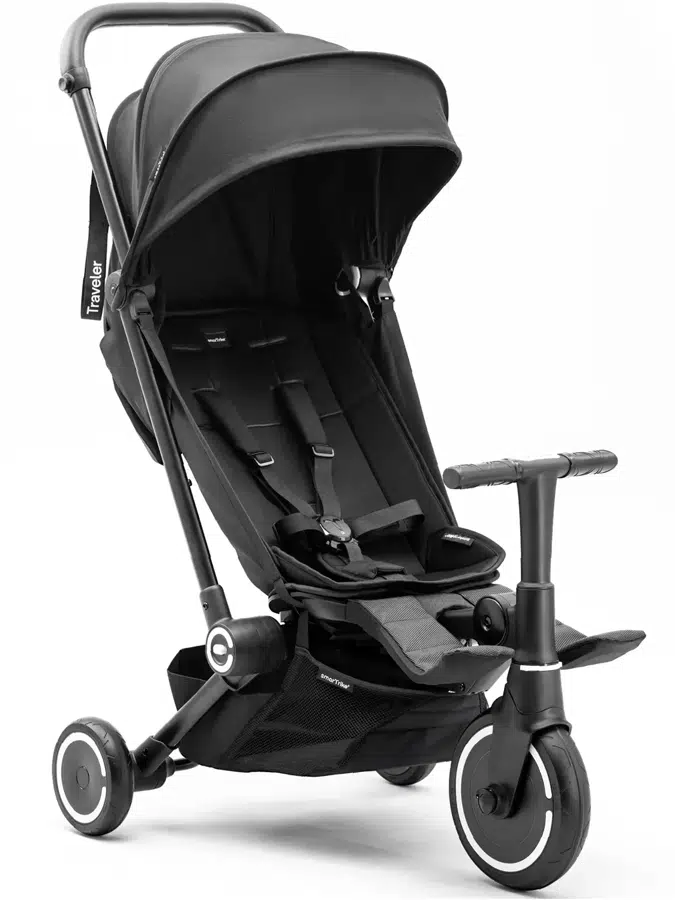 Велосипед 3-х колесный SmarTrike Traveler Onyx black