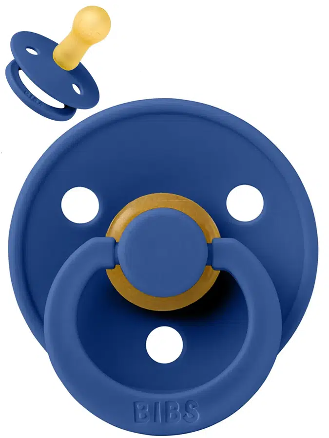 Пустышка латексная BIBS Colour - Васильковый (Cornflower), 6+ мес. 200309