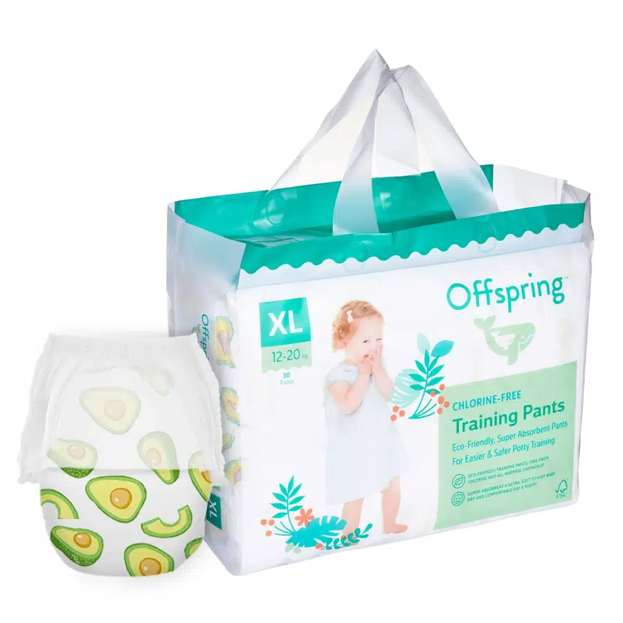 Трусики-подгузники Offspring XL 12-20 кг Авокадо 30 шт OF02XLAVO