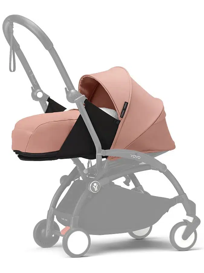 Комплект люльки для новорожденного Stokke/Babyzen YOYO 0+, мягкий каркас (newborn pack), розовый теплый (ginger)