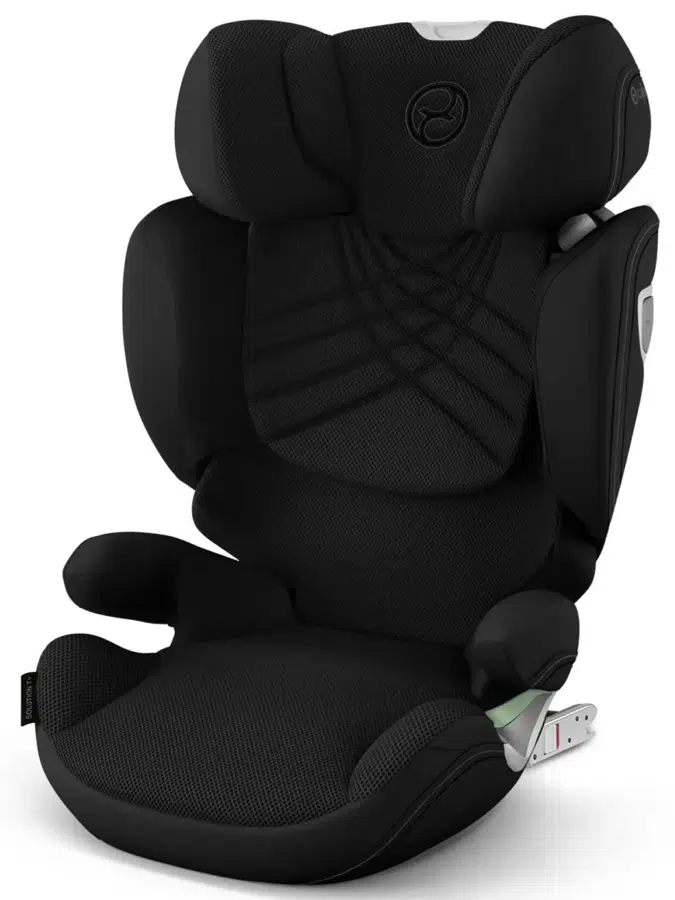 Автокресло 2/3 CYBEX Solution T i-Fix Plus Sepia Black + Lego, от 3 до 12 лет, 15-36 кг (100 до 150 см), ISOFIX, черный