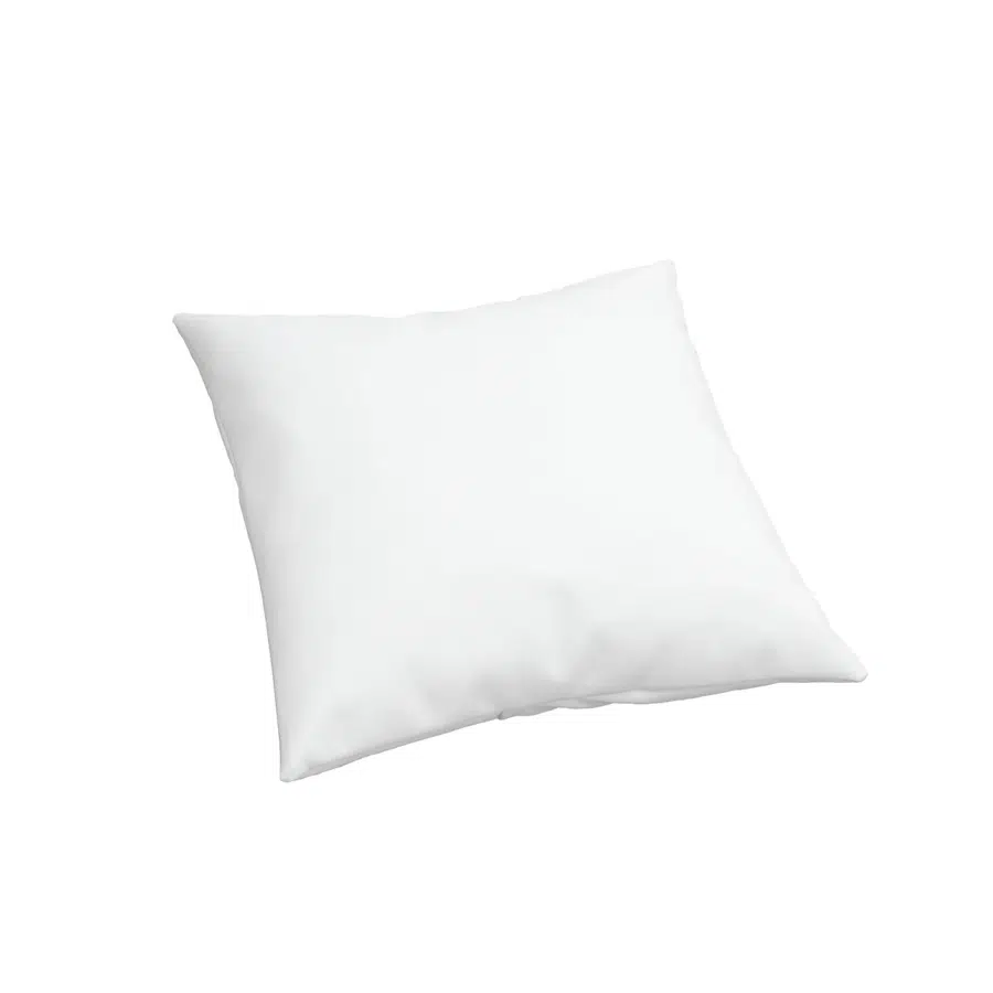 Подушка Micuna квадратная для кресла-качалки Wing white искусственная кожа