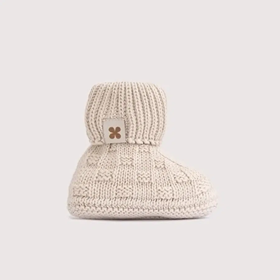 Пинетки детские LoomKnits Топленое молоко 9-10 LW5282-034-9/10