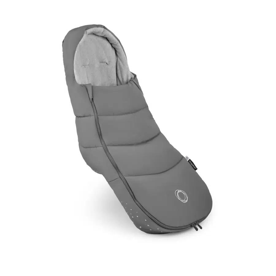 Конверт в коляску Bugaboo footmuff, серый (moon grey)