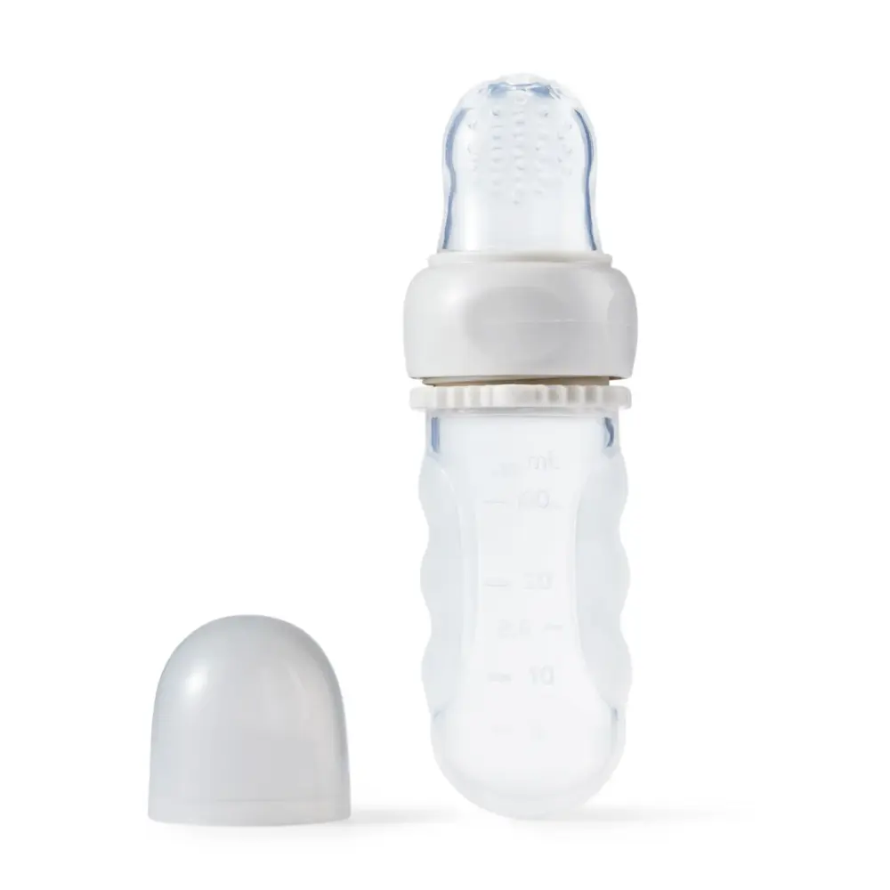 Ниблер-дозатор Happy Baby light gray 15057