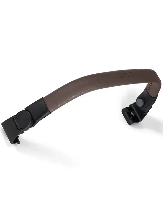 Бампер для коляски Joolz Aer2 mid brown carbon, эко кожа, коричневый