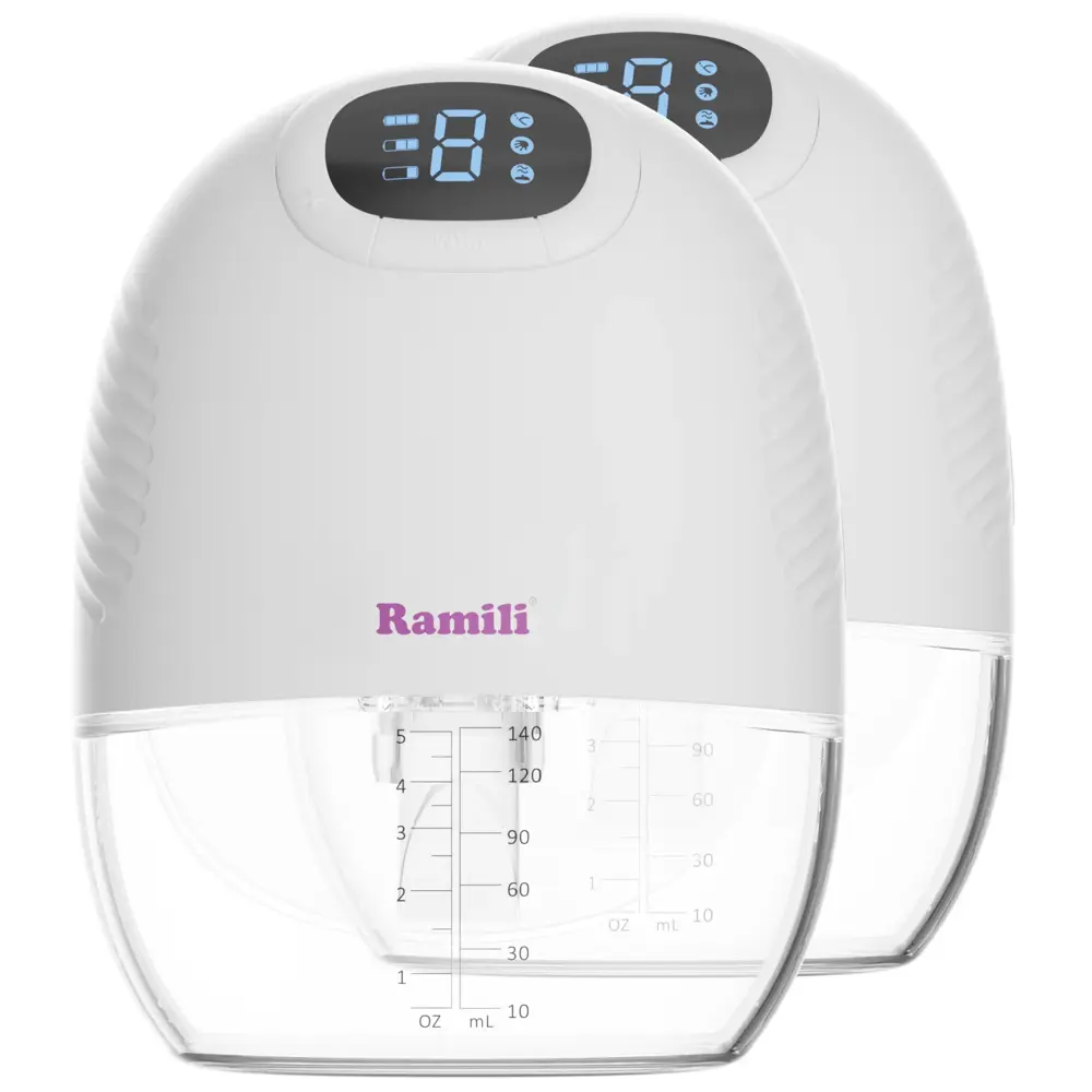 Молокоотсос Ramili (в комплекте 2шт) четырехфазный бионический SE300X2
