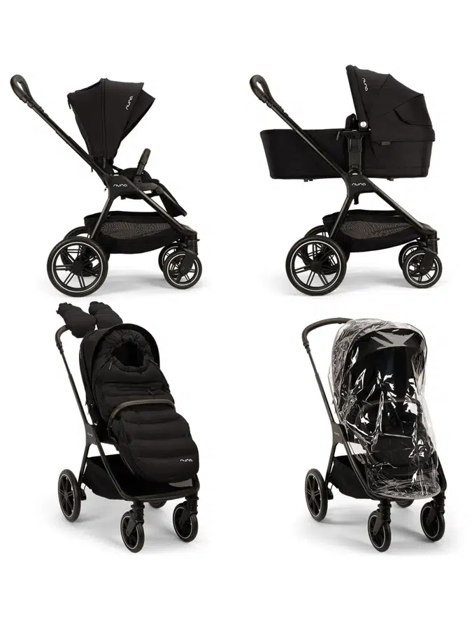 Коляска 2 в 1 Nuna TRIV LX AS Caviar STC21300CVRGL