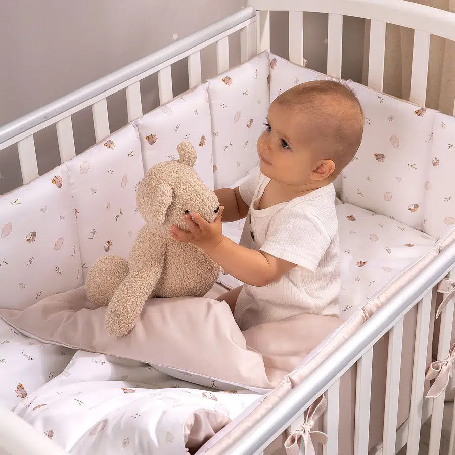 Постельное белье PERINA Sleepy 120х60 см 6 предметов бежевый КПП6.120-SL.04