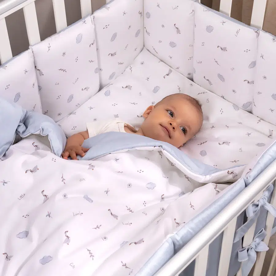 Постельное белье PERINA Sleepy 120х60 см 6 предметов голубой КПП6.120-SL.10
