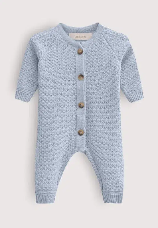 Комбинезон детский LoomKnits Небесный р-р 74 (6-9 мес) W058N-038-74