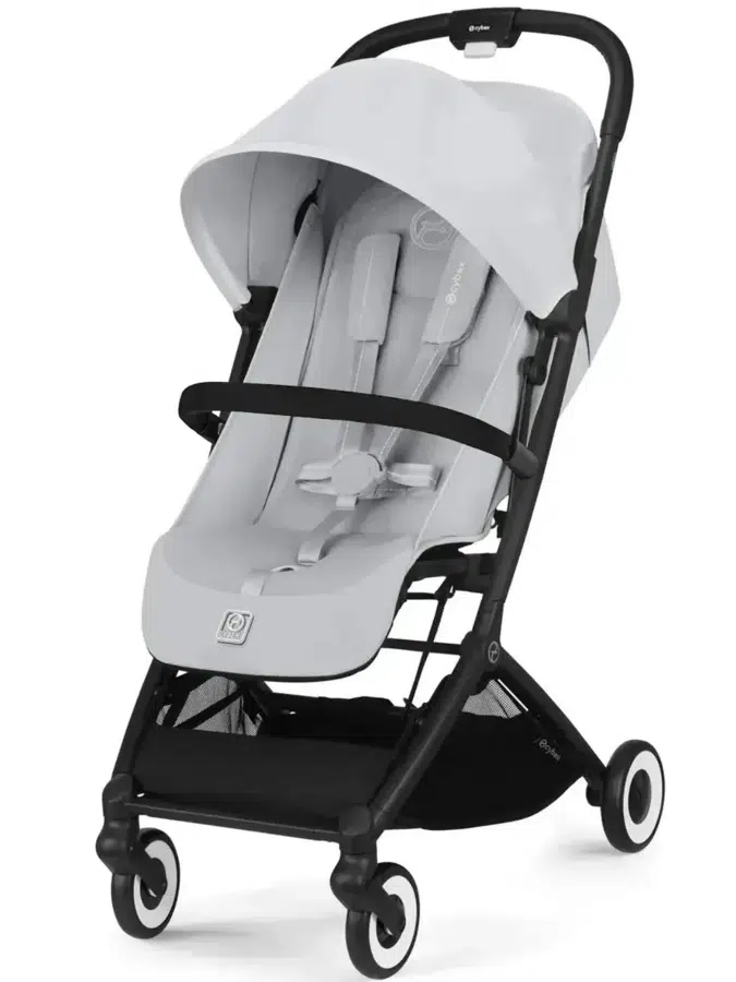 Коляска прогулочная Cybex Orfeo BLK Fog Grey с дождевиком и бампером