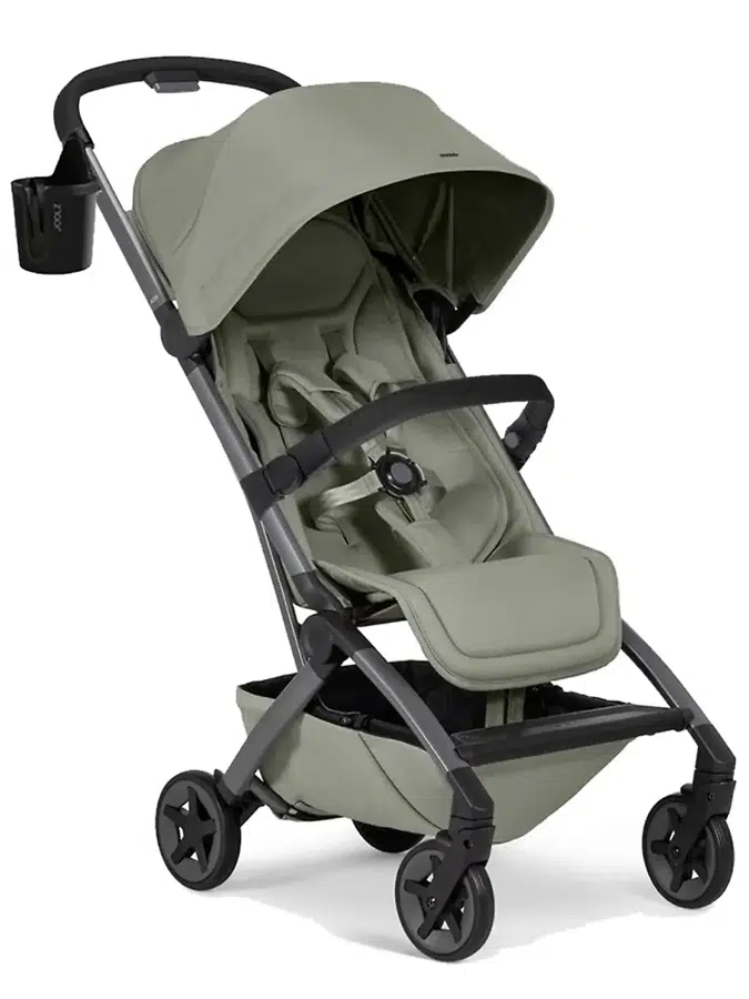 Коляска прогулочная Joolz AER2 SE Sage Green с бампером и подстаканником 320443