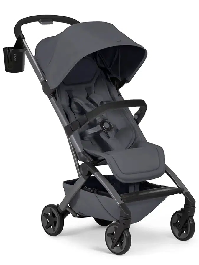 Коляска прогулочная Joolz AER2 SE Stone Grey с бампером и подстаканником 320444