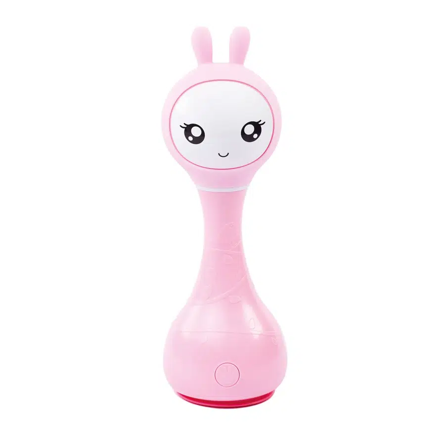 Музыкальная игрушка Alilo Умный зайка R1 розовый 60403