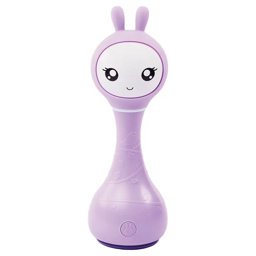 Музыкальная игрушка Alilo Умный зайка R1 фиолетовый 60405