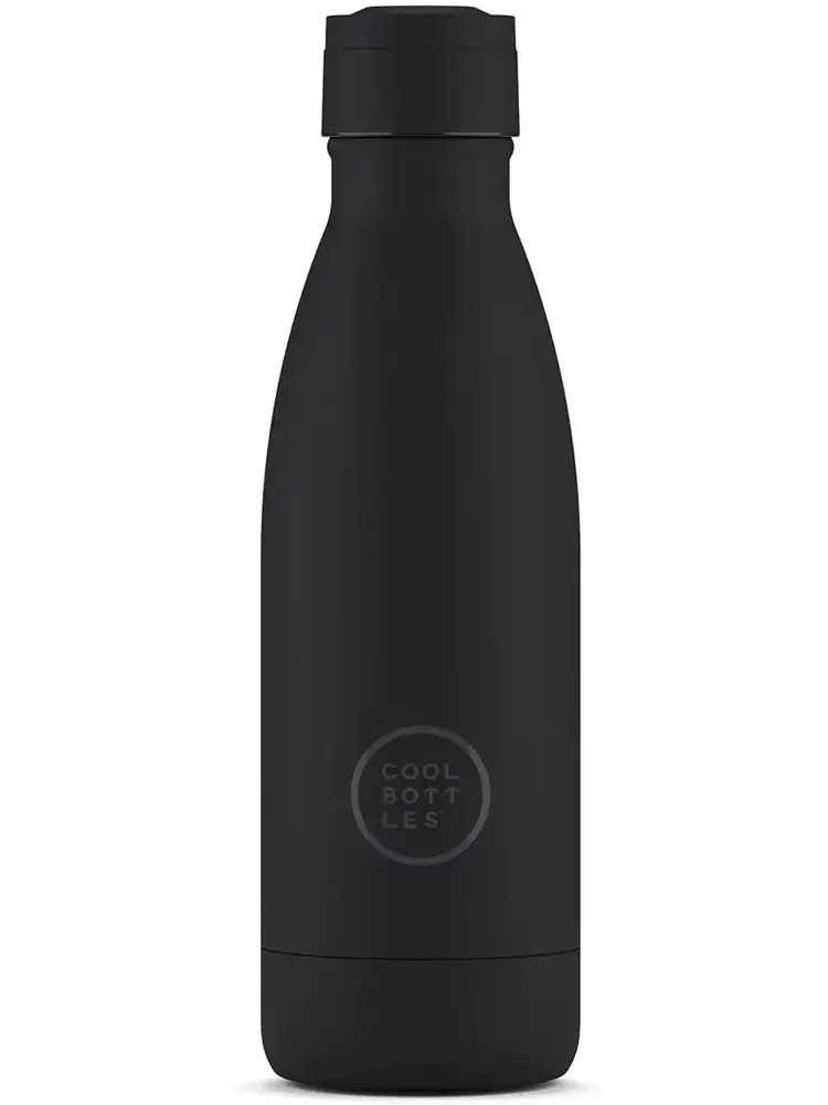 Термос–термобутылка Cool Bottles черный (Mono Black) 350мл CB350MOB