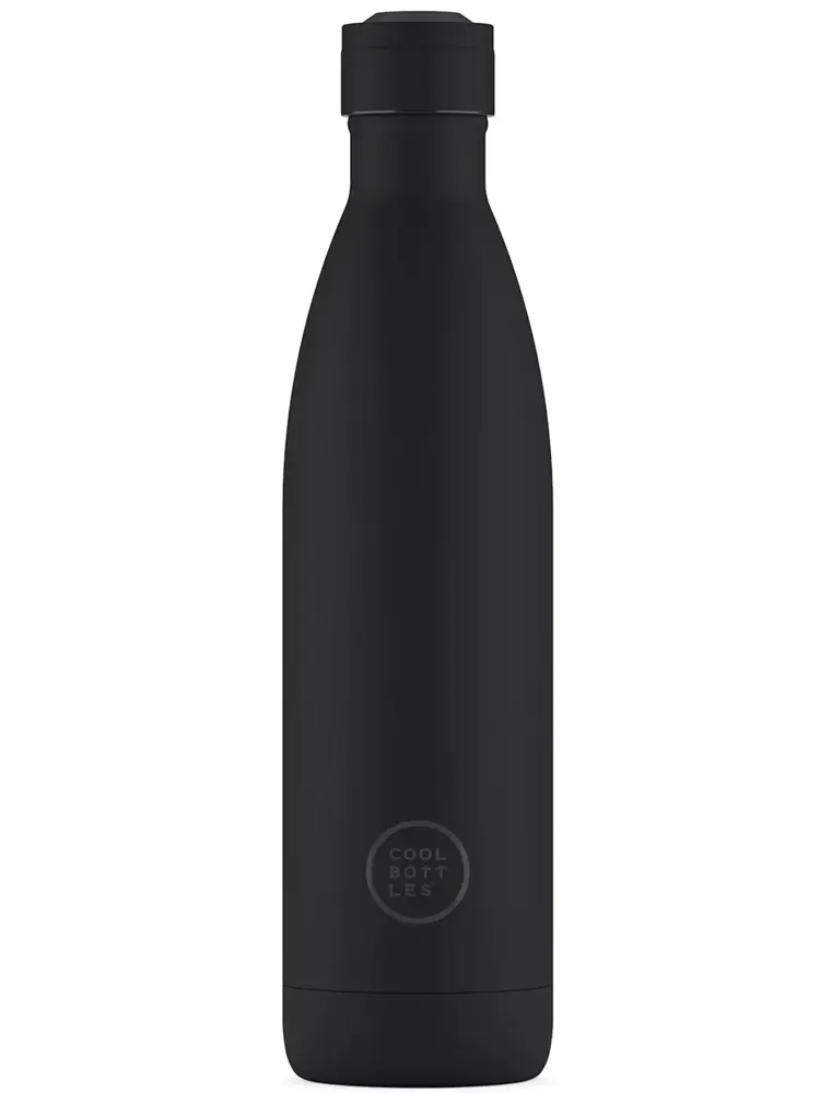 Термос–термобутылка Cool Bottles черный (Mono Black) 750мл CB750MOB
