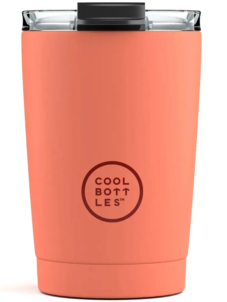 Термокружка Cool Bottles Tumbler Pastel Coral 330мл CBT33PAC