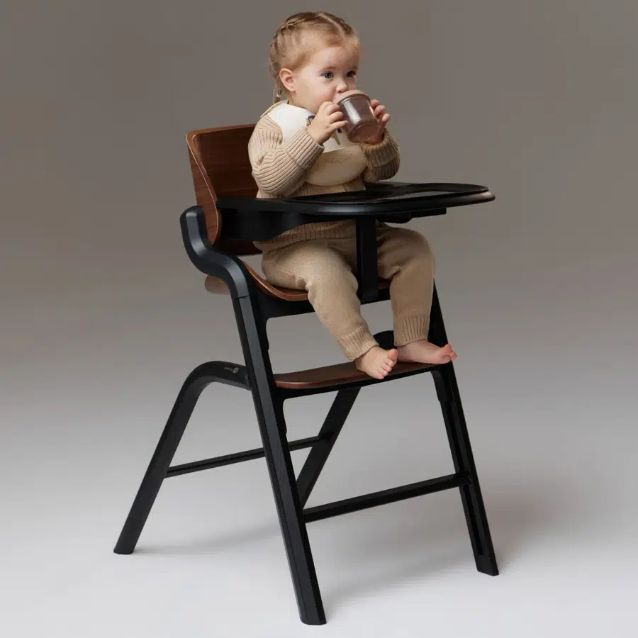Стул для кормления Happy Baby CHARLEY dark wood 91046