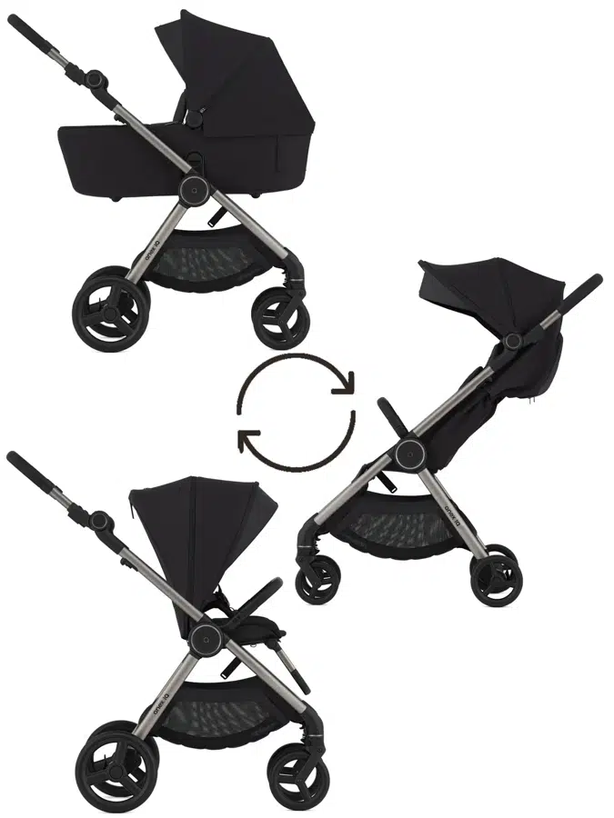 Коляска 2 в 1 ANEX iQ Premium Darke (iQ-20) 8885020503258