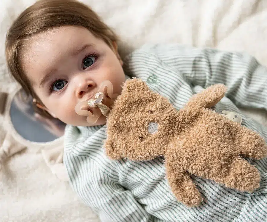 Игрушка мягкая Nattou Doudou TEDDY Bear коричневый (brown) 856461