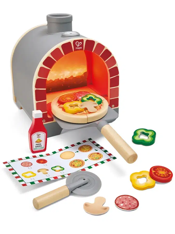 Игровой набор HAPE «Юный повар» интерактивная печь для пиццы