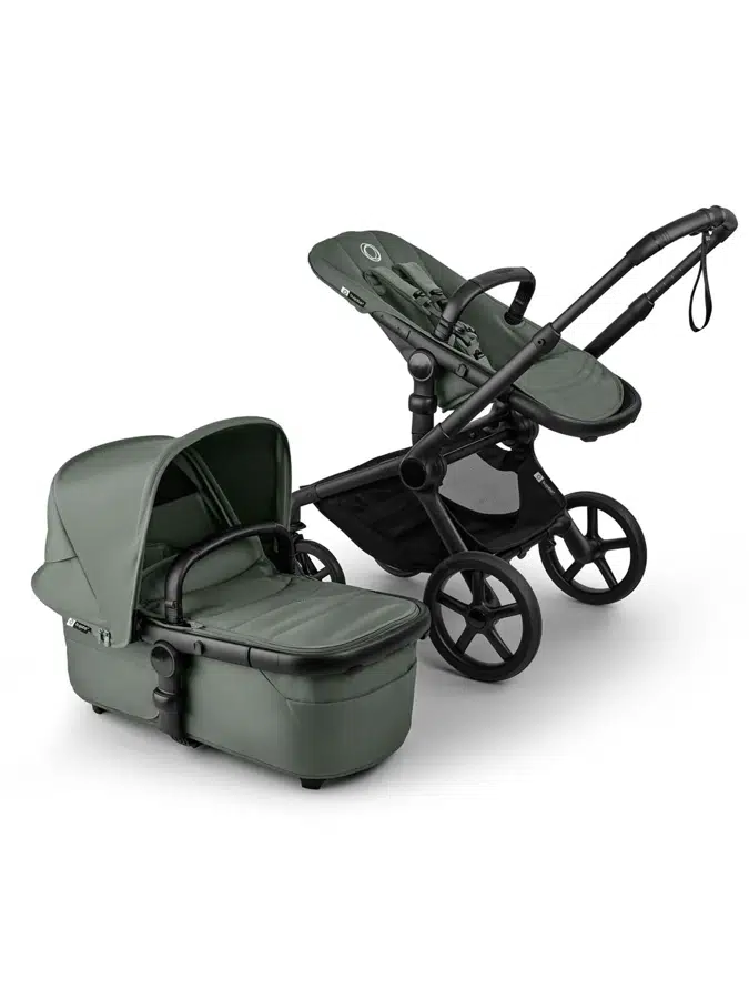 Коляска 2 в 1 Bugaboo Fox 5 Renew complete BLACK/FOREST GREEN–FOREST GREEN
