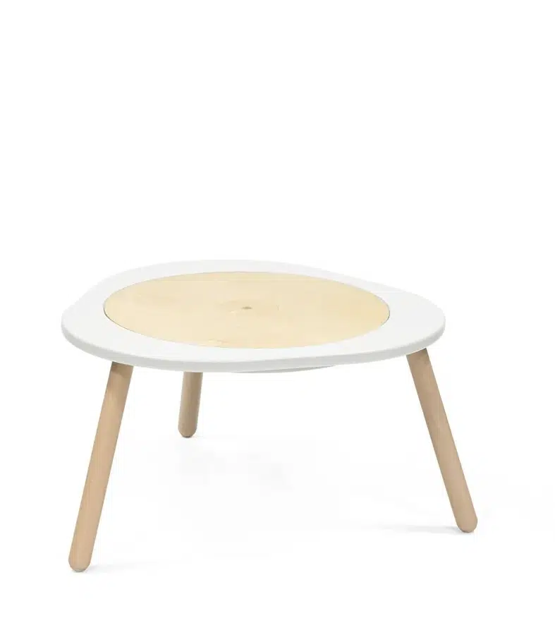 Столик игровой Stokke MuTable Белый (White) 627001, дерево, от 1,5 до 8 лет, высота 46 см