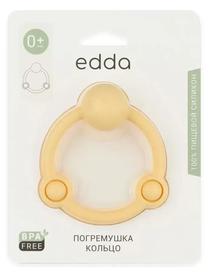 Погремушка edda Кольцо Мимоза STR-01004