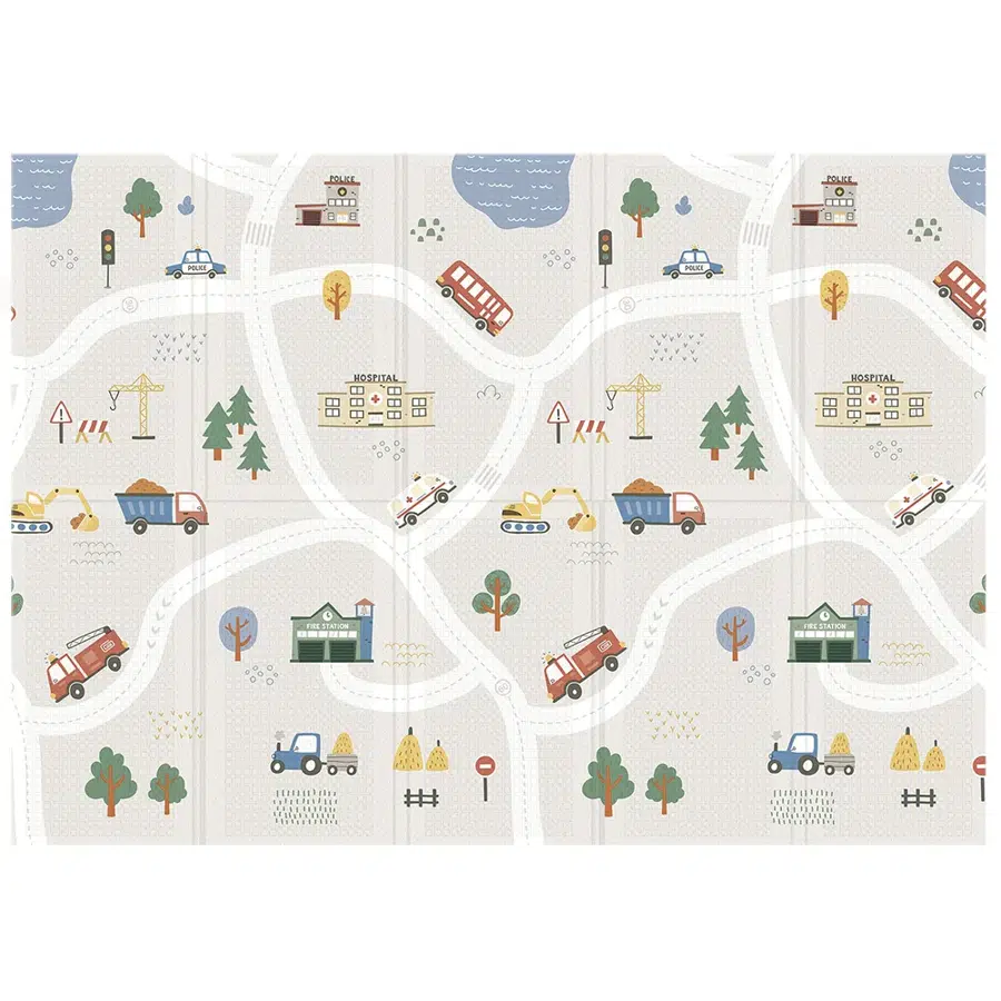 Коврик складной Parklon Portable 140x200x1 см, Чудесная дорога PM-421-HR