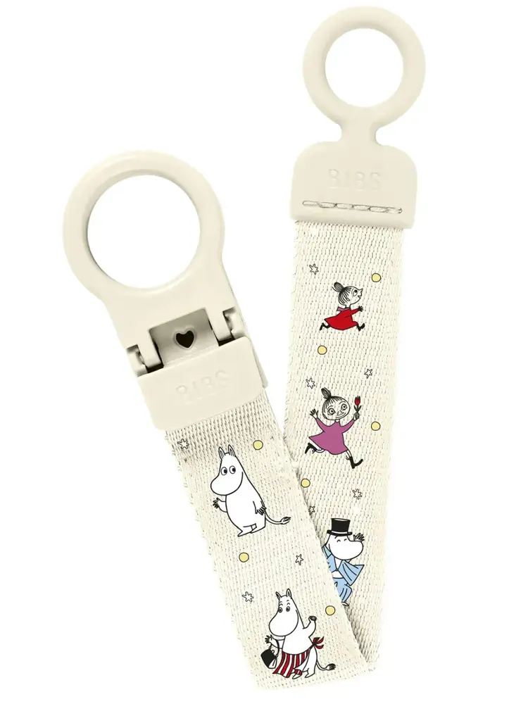 Держатель для пустышки BIBS x Moomin Clip Loop Кремовый (Ivory) 950131216